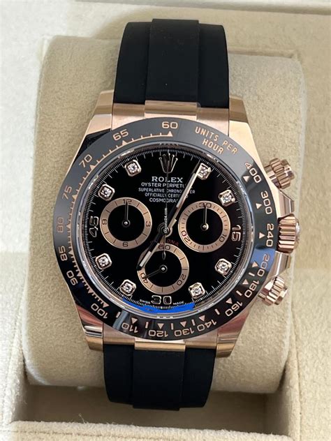 rolex prezzi nuovi daytona|rolex nero nero.